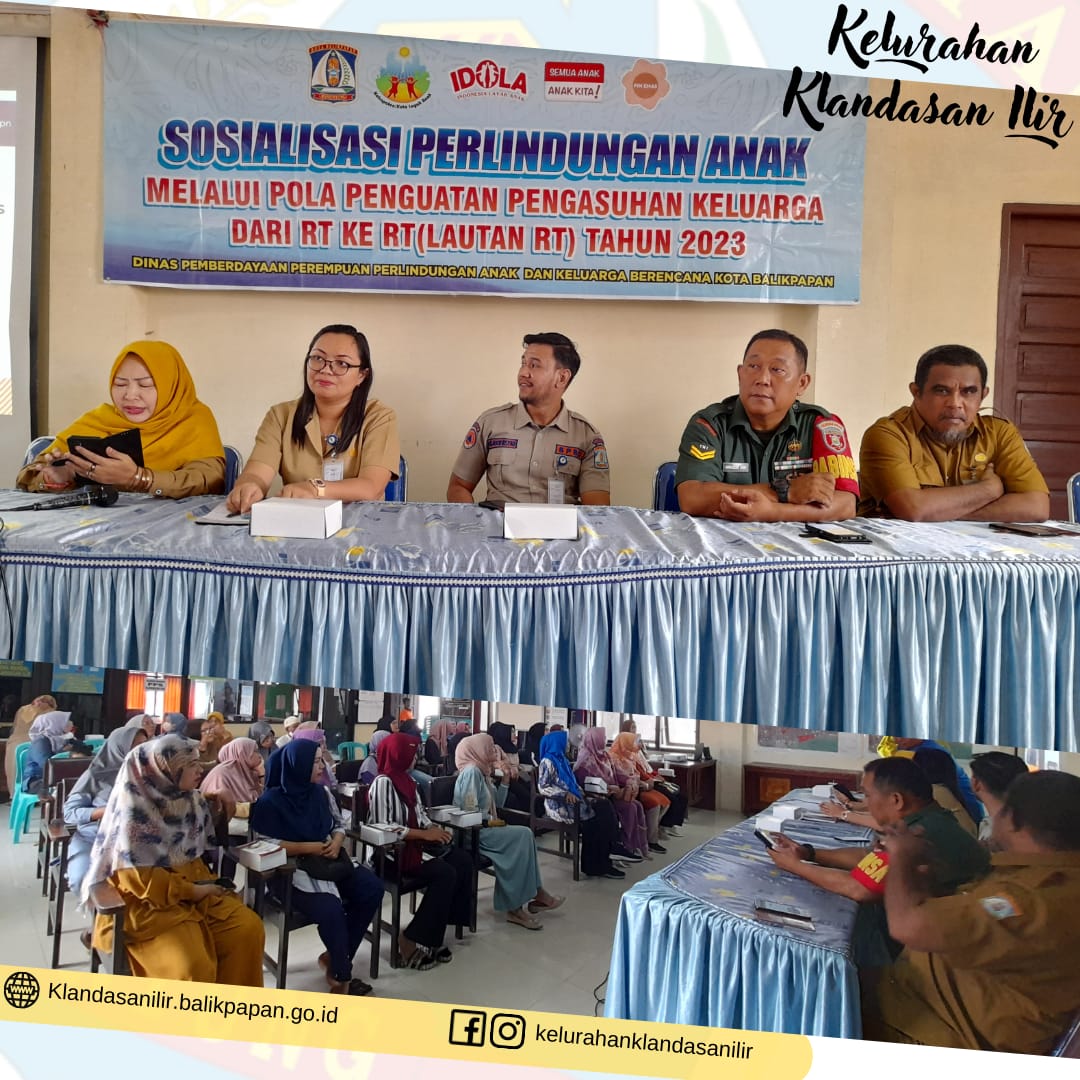 Sosialisasi Perlindungan Anak di Kelurahan Klandasan Ilir